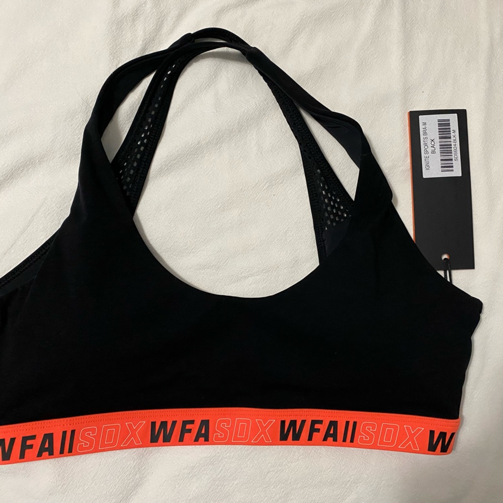 New with tags. Sarahs day and white fox boutique Collaboration black &orange/red